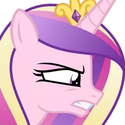 Size: 669x669 | Tagged: safe, artist:the smiling pony, derpibooru import, princess cadance, alicorn, pony, derpibooru, .svg available, angry, derpibooru badge, meta, simple background, solo, svg, transparent background, vector