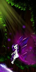 Size: 3200x6400 | Tagged: safe, artist:darksly, derpibooru import, rarity, pony, female, horn, mare, phone wallpaper, solo, wallpaper, wings