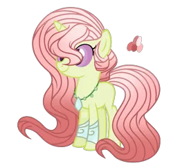 Size: 1640x1588 | Tagged: artist:marielle5breda, changepony, derpibooru import, female, hybrid, oc, offspring, parent:princess celestia, parents:thoralestia, parent:thorax, safe, simple background, solo, transparent background