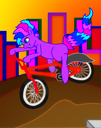 Size: 402x510 | Tagged: safe, artist:torpy-ponius, derpibooru import, oc, unofficial characters only, pony, biker, disney princess, extreme, gosuckaduck, magic, skateboard