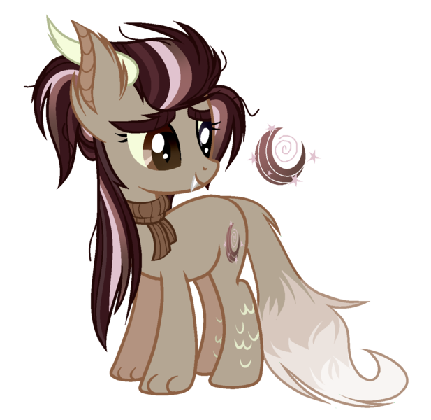 Size: 1432x1392 | Tagged: artist:6-fingers-lover, derpibooru import, female, oc, oc:hypnotic moon, offspring, parent:discord, parent:moondancer, parents:discodancer, safe, simple background, solo, transparent background