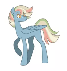 Size: 727x775 | Tagged: safe, artist:s1nb0y, derpibooru import, oc, unofficial characters only, pegasus, pony, male, raised hoof, simple background, solo, stallion, white background