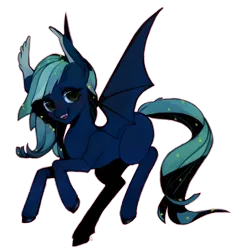 Size: 2329x2447 | Tagged: safe, artist:affurro, derpibooru import, oc, unofficial characters only, bat pony, pony, bat pony oc, happy, simple background, smiling, solo, transparent background