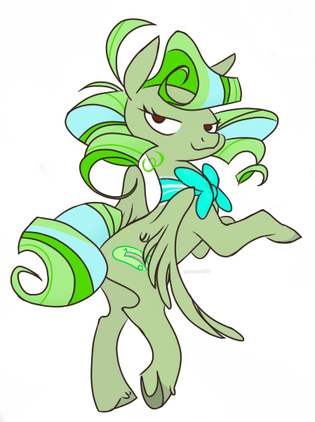 Size: 449x600 | Tagged: safe, artist:pandan009, derpibooru import, oc, oc:screwpine, unofficial characters only, pegasus, pony, looking back, simple background, solo, transparent background, underhoof