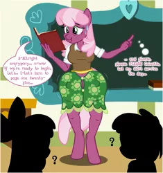 Size: 905x962 | Tagged: anthro, artist:flash equestria photography, book, breasts, busty cheerilee, cheerilee, classroom, clothes, crotchboob expansion, crotchboobs, crotchboobs on anthro, crotchboobs plus chestboobs, derpibooru import, equestria girls outfit, erect nipples, imminent wardrobe malfunction, impossibly large crotchboobs, multiboob, nipple outline, nudity, show accurate anthro, silhouette, skirt, suggestive, sweat, sweatdrop, teaching, unguligrade anthro