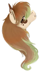 Size: 1024x1768 | Tagged: safe, artist:oneiria-fylakas, derpibooru import, oc, oc:ellie, unofficial characters only, pony, bust, female, mare, portrait, simple background, solo, transparent background