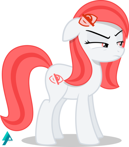 Size: 2000x2275 | Tagged: safe, artist:arifproject, derpibooru import, oc, oc:hide image, ponified, unofficial characters only, pony, derpibooru ponified, doubt, floppy ears, meta, simple background, solo, transparent background, vector