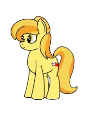 Size: 600x800 | Tagged: safe, artist:spritepony, derpibooru import, oc, oc:sweet apple harvest, unofficial characters only, earth pony, pony, simple background, solo, transparent background