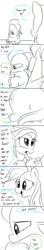 Size: 500x2814 | Tagged: safe, artist:emositecc, derpibooru import, rainbow dash, spike, dragon, pegasus, pony, comic:sparkle, alternate hairstyle, alternate universe, comic, crying, dialogue, sketch, smiling