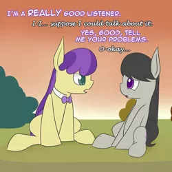 Size: 1280x1280 | Tagged: safe, artist:erthilo, derpibooru import, octavia melody, symphony, pony, ask octavia, ask, tumblr