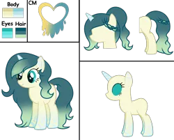 Size: 3809x3061 | Tagged: safe, artist:bluemoonbluepony, derpibooru import, oc, oc:blue honey, unofficial characters only, pony, unicorn, female, high res, mare, reference sheet, simple background, solo, transparent background