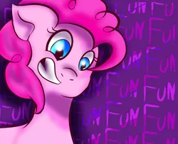 Size: 1024x832 | Tagged: safe, artist:artissu, derpibooru import, pinkie pie, pony, fun, fun fun fun, solo