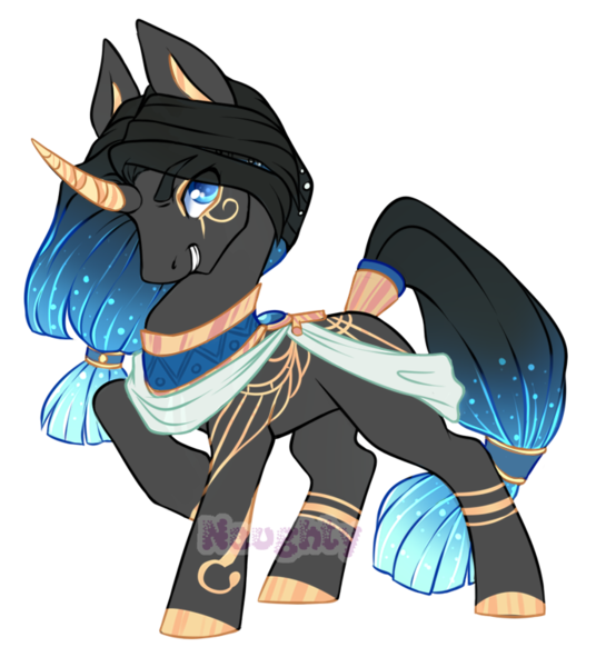 Size: 700x770 | Tagged: artist:cabbage-arts, derpibooru import, oc, oc:anubis, safe, simple background, solo, transparent background, unofficial characters only