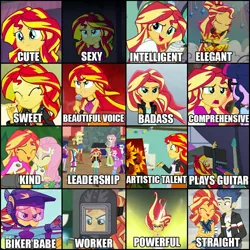 Size: 1475x1475 | Tagged: safe, derpibooru import, edit, applejack, flash sentry, fluttershy, pinkie pie, rainbow dash, rarity, ray, sci-twi, sunset shimmer, twilight sparkle, dance magic, eqg summertime shorts, equestria girls, friendship games, get the show on the road, good vibes, legend of everfree, movie magic, pet project, rainbow rocks, the art of friendship, the science of magic, spoiler:eqg specials, best human, bronybait, daydream shimmer, female, flashimmer, humane five, humane seven, humane six, jack of all trades, male, meme, shipping, skills, straight, talented, waifu