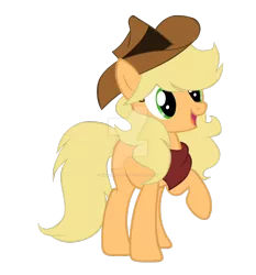 Size: 1024x1097 | Tagged: safe, artist:magicdarkart, derpibooru import, oc, earth pony, pony, base used, female, hat, mare, simple background, solo, transparent background, watermark