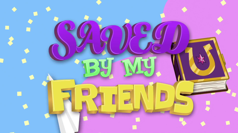 Size: 1920x1080 | Tagged: derpibooru import, ign, parody, safe, saved by my friends, saved by the bell, spoiler:s08, title card