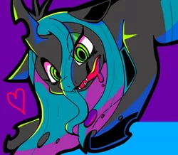 Size: 768x670 | Tagged: artist:asg, changeling, derpibooru import, female, looking at you, queen chrysalis, safe, solo