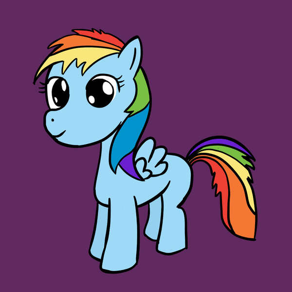 Size: 3200x3200 | Tagged: artist:aurorahharmony, derpibooru import, rainbow dash, safe, solo