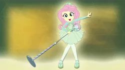 Size: 1920x1080 | Tagged: safe, artist:kuco, artist:root, derpibooru import, fluttershy, equestria girls, equestria girls series, so much more to me, clothes, cute, dress, pantyhose, shyabetes, wallpaper