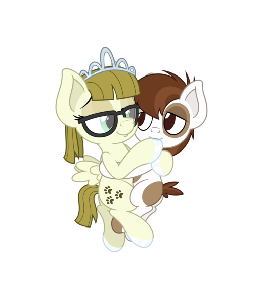 Size: 4331x5006 | Tagged: safe, anonymous artist, derpibooru import, pipsqueak, zippoorwhill, earth pony, pegasus, pony, absurd resolution, colt, cuddling, female, fetish, filly, foal, glasses, hoof fetish, hoof polish, hoof sucking, hug, male, nail polish, shipping, simple background, straight, transparent background, zippoorsqueak