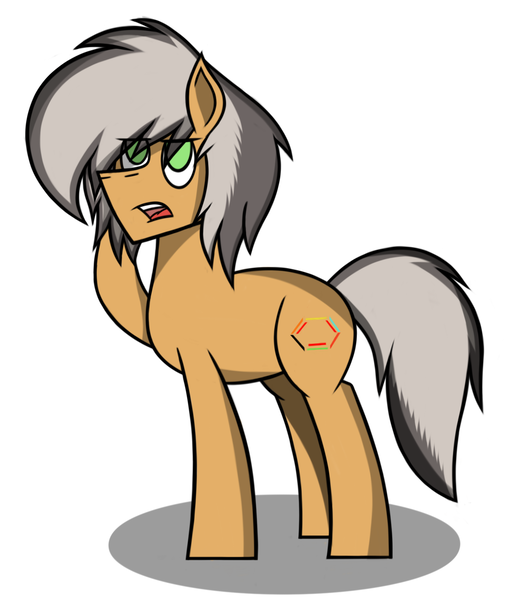 Size: 1365x1588 | Tagged: safe, artist:nguyendeliriam, derpibooru import, oc, oc:deliriam, earth pony, pony, confused, male, pose, razor, stallion