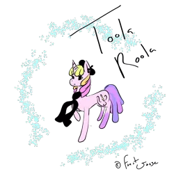 Size: 1000x1000 | Tagged: safe, artist:royalgummy, derpibooru import, toola roola, g3.5, g3.5 to g4, generation leap, simple background, solo, transparent background, unicorn toola roola