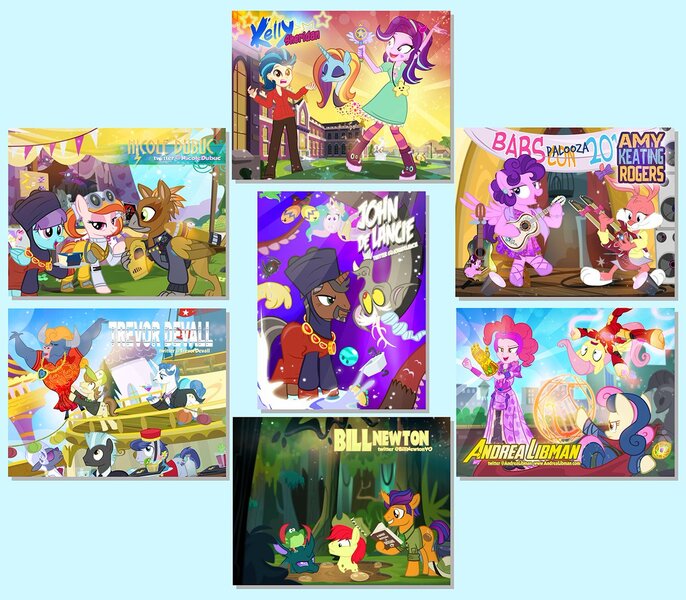 Size: 1200x1050 | Tagged: safe, artist:pixelkitties, derpibooru import, aunt holiday, auntie lofty, bon bon, bright mac, discord, fancypants, fluttershy, hayseed turnip truck, hoity toity, indigo zap, iron will, mare do well, pharynx, pinkie pie, princess cadance, princess celestia, sassy saddles, starlight glimmer, sweetie drops, thunderlane, oc, alicorn, changedling, changeling, draconequus, earth pony, frog, gryphon, pegasus, pony, unicorn, equestria girls, airship, amy keating rogers, andrea libman, artist interpretation, avengers: infinity war, babs bunny, babscon, babscon 2018, bathtub, bill newton, canterlot, canterlot high, cellular peptide cake (with mint frosting), clothes, coco (disney movie), cosplay, costume, crossdressing, crossover, doctor strange, electric guitar, female, food, guitar, hera syndulla, infinity gauntlet, iron man, jewelry, john de lancie, kelly sheridan, lesbian, lofty day, magic, male, marco diaz, mare, marvel, marvel cinematic universe, name pun, nicole dubuc, pixelkitties' brilliant autograph media artwork, plushie, pointy ponies, ponysona, prince pharynx, princess pony head, q, shipping, stallion, star butterfly, star trek, star trek: the next generation, star vs the forces of evil, star wars, star wars rebels, taco, thanos, the rocketeer, tiny toon adventures, trevor devall, ukulele, voice actor joke, wall of tags, wand, zeppelin