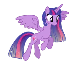 Size: 1000x834 | Tagged: safe, artist:flipwix, derpibooru import, twilight sparkle, twilight sparkle (alicorn), alicorn, pony, digital art, ethereal mane, female, mare, older, older twilight, simple background, solo, spread wings, starry mane, transparent background, ultimate twilight, wings