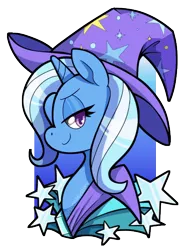 Size: 454x600 | Tagged: safe, artist:pegasisters82, derpibooru import, trixie, pony, unicorn, cape, clothes, female, hat, looking at you, mare, simple background, solo, transparent background, trixie's cape, trixie's hat