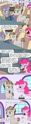 Size: 1000x4000 | Tagged: safe, artist:bjdazzle, derpibooru import, maud pie, mudbriar, pinkie pie, the maud couple, barrel, comic, derp, diagram, female, hypocrisy, hypocritical humor, lol, male, maudbriar, revenge, season 8 homework assignment, self deprecation, shipping, speechless, straight, stuttering, technically