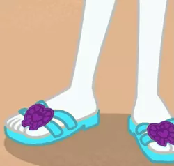 Size: 715x680 | Tagged: safe, derpibooru import, edit, edited edit, rarity, equestria girls, equestria girls series, lost and found, cropped, feet, flip-flops, legs, pictures of legs, sandals