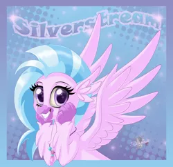 Size: 800x773 | Tagged: artist:unisoleil, classical hippogriff, cute, derpibooru import, diastreamies, hippogriff, safe, school daze, silverstream, solo, squee