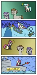 Size: 400x800 | Tagged: safe, artist:acidemerald, derpibooru import, coco pommel, maud pie, moondancer, mudbriar, trixie, earth pony, pony, unicorn, the maud couple, apple, big no, boat, canoe, coco the shipper, comic, derp, female, food, lesbian, macbriar, male, mare, maudbriar, mauxie, metaphor, moondancer the shipper, ship, shipper on deck, shipping, shipping denied, shipwreck, sinking ship, smiling, stallion, stick, straight, when she smiles