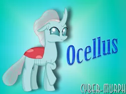 Size: 2159x1624 | Tagged: artist:cyber-murph, changedling, changeling, cute, derpibooru import, ocellus, safe, school daze, season 8, signature, spoiler:s08