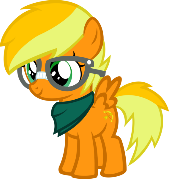 Size: 1280x1350 | Tagged: safe, artist:fletcherthehuntress, derpibooru import, oc, oc:fletcher, pegasus, pony, female, filly, glasses, simple background, solo, transparent background