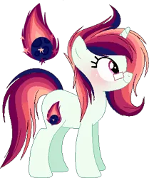 Size: 353x422 | Tagged: safe, artist:6-fingers-lover, derpibooru import, oc, oc:fireball, pony, unicorn, base used, female, glasses, magical lesbian spawn, mare, offspring, parent:rainbow dash, parent:twilight sparkle, parents:twidash, simple background, solo, transparent background