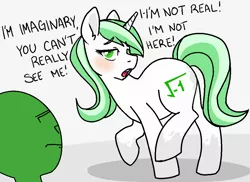 Size: 965x703 | Tagged: safe, anonymous artist, derpibooru import, oc, oc:anon, human, pony, unicorn, 4chan, blushing, colored, cute, drawthread, duo, funny, imaginary number, math, math joke, open mouth, raised hoof, seems legit, simple background, skeptical, stealth pun