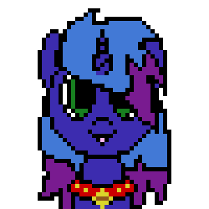 Size: 300x300 | Tagged: safe, artist:nukepony360, derpibooru import, oc, oc:midnight wings, unofficial characters only, alicorn, :p, collar, female, pixel art, silly, simple background, solo, tongue out, transparent background