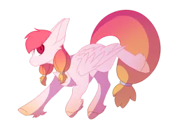 Size: 1024x744 | Tagged: safe, artist:kiara-kitten, derpibooru import, oc, oc:sunrise, pegasus, pony, female, mare, simple background, solo, transparent background