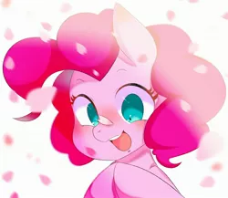 Size: 3024x2623 | Tagged: safe, artist:koto, derpibooru import, pinkie pie, earth pony, pony, cute, diapinkes, female, happy, looking at you, mare, solo