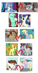 Size: 900x1725 | Tagged: safe, derpibooru import, edit, edited screencap, screencap, bon bon, carrot top, derpy hooves, dinky hooves, doctor whooves, golden harvest, lyra heartstrings, octavia melody, pipsqueak, sweetie drops, time turner, vinyl scratch, written script, earth pony, pegasus, pony, unicorn, .svg available, colt, dinkysqueak, doctorderpy, female, filly, foal, goldenscript, heart, hooves, horn, lesbian, lyrabon, male, mare, open mouth, scratchtavia, shipping, shipping chart, shipping domino, smiling, stallion, straight, sunglasses, svg, vector, wings