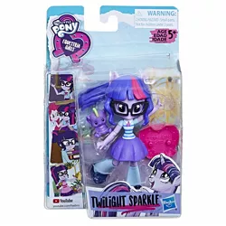Size: 1500x1500 | Tagged: safe, derpibooru import, sci-twi, spike, twilight sparkle, twilight sparkle (alicorn), alicorn, dragon, equestria girls, equestria girls series, my little shop of horrors, school of rock, the finals countdown, clothes, doll, equestria girls minis, glasses, merchandise, plushie, toy