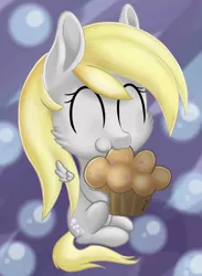 Size: 750x1024 | Tagged: artist:salemcat, derpibooru import, derpy hooves, safe, solo