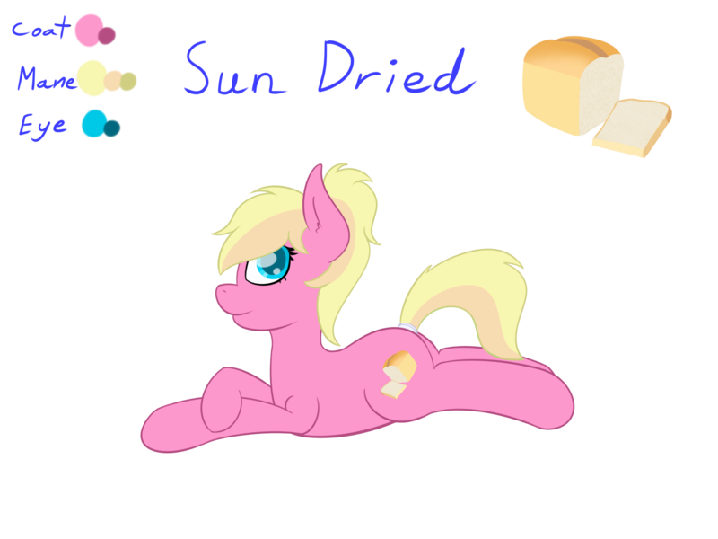 Size: 4000x3000 | Tagged: safe, artist:eyeburn, derpibooru import, oc, oc:sun dried, unofficial characters only, earth pony, pony, bread, food, reference sheet, simple background, transparent background