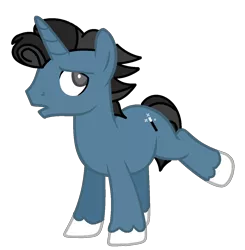 Size: 1224x1248 | Tagged: safe, artist:moonlightthegriffon, derpibooru import, oc, oc:frigid hex, pony, unicorn, base used, male, simple background, solo, stallion, transparent background