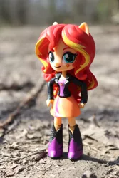 Size: 4000x6000 | Tagged: safe, artist:artofmagicpoland, derpibooru import, sunset shimmer, equestria girls, doll, equestria girls minis, irl, photo, solo, toy