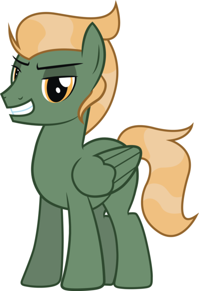 Size: 1986x2896 | Tagged: safe, artist:duskthebatpack, derpibooru import, oc, oc:skylark, unofficial characters only, pegasus, pony, cocky, looking at you, male, shit eating grin, simple background, solo, stallion, transparent background, vector