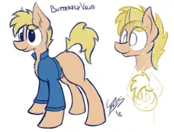 Size: 1243x947 | Tagged: safe, artist:irdes, derpibooru import, oc, oc:butterfly valve, unofficial characters only, pony, clothes