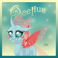 Size: 811x800 | Tagged: artist:unisoleil, blushing, blush sticker, changedling, changeling, cute, derpibooru import, diaocelles, ocellus, safe, school daze, solo