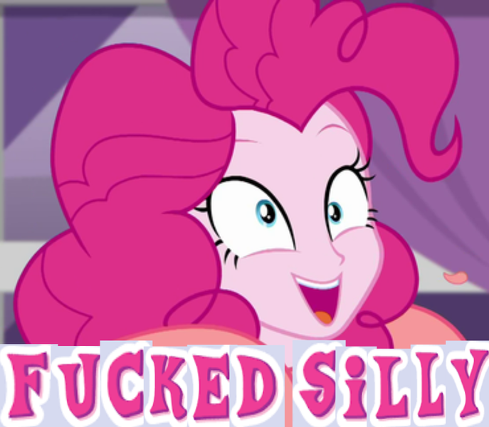 Size: 814x711 | Tagged: suggestive, derpibooru import, edit, edited screencap, screencap, pinkie pie, equestria girls, equestria girls series, pinkie sitting, caption, cropped, expand dong, exploitable meme, image macro, implied sex, meme, solo, vulgar